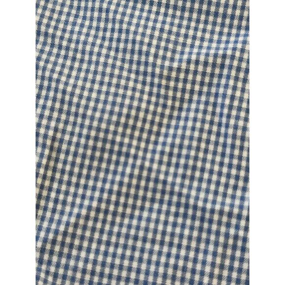 Chaps x Ralph Lauren Men's Blue White Plaid Print Button Down Shirt Size Large - Picture 5 of 8